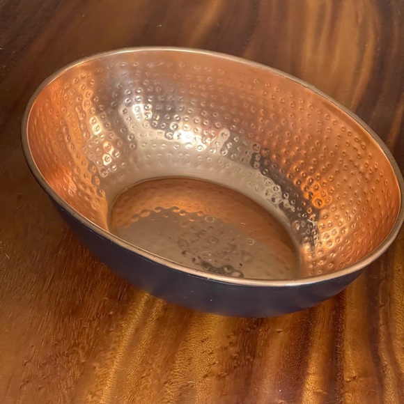 Global Bazaar Copper Finish Decorative Bowl Made in India - Picture 5 of 13